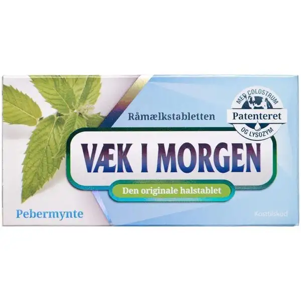 VÆK I MORGEN PEBERMYNTE
