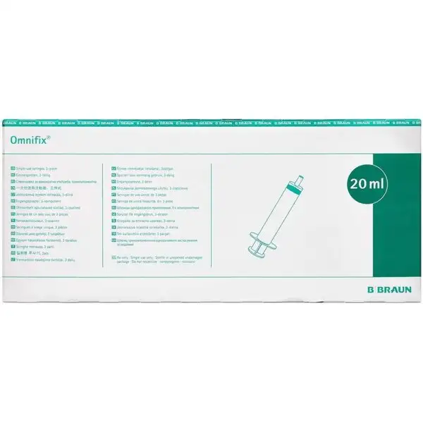 OMNIFIX LUER SPRØJTER (20 ML)