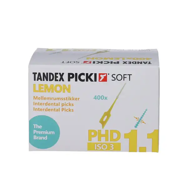 TANDEX PICKI SOFT LEMON (400 STK)