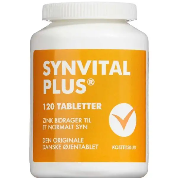 SYNVITAL PLUS TABLETTER (120 STK.)