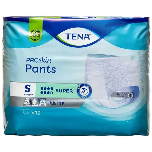 TENA PROSKIN PANTS SUPER (S)