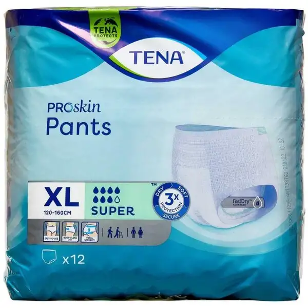 TENA PROSKIN PANTS SUPER (XL)