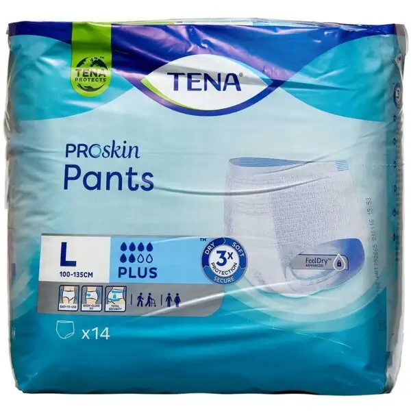 TENA PROSKIN PANTS PLUS (L)