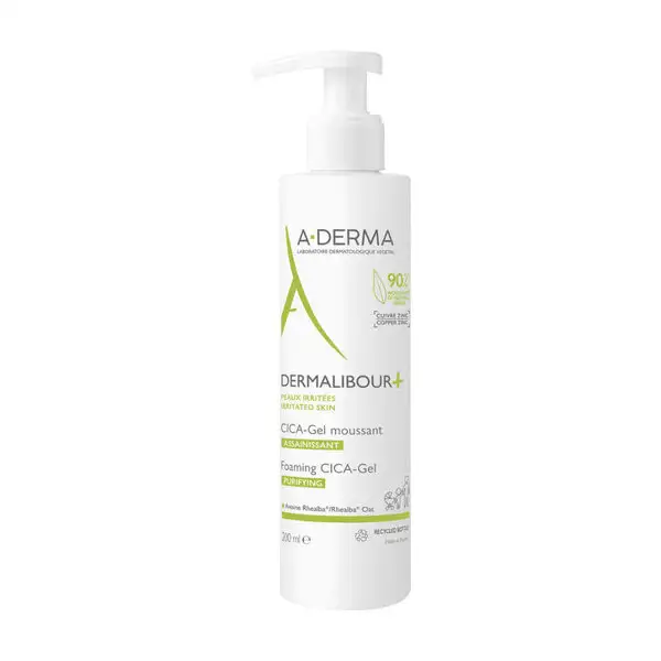 A-DERMA DERMALIBOUR+ FOAMING CICA-GEL (200 ML)