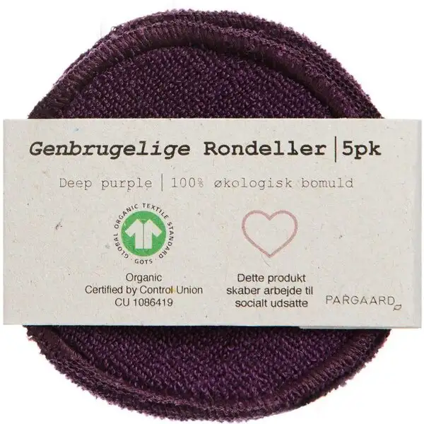 PARGAARD GENBRUGELIGE RONDELLER (DYB LILLA)