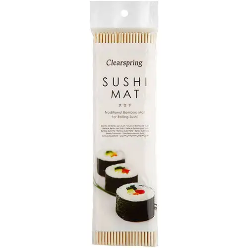 Sushi måtte af bambus