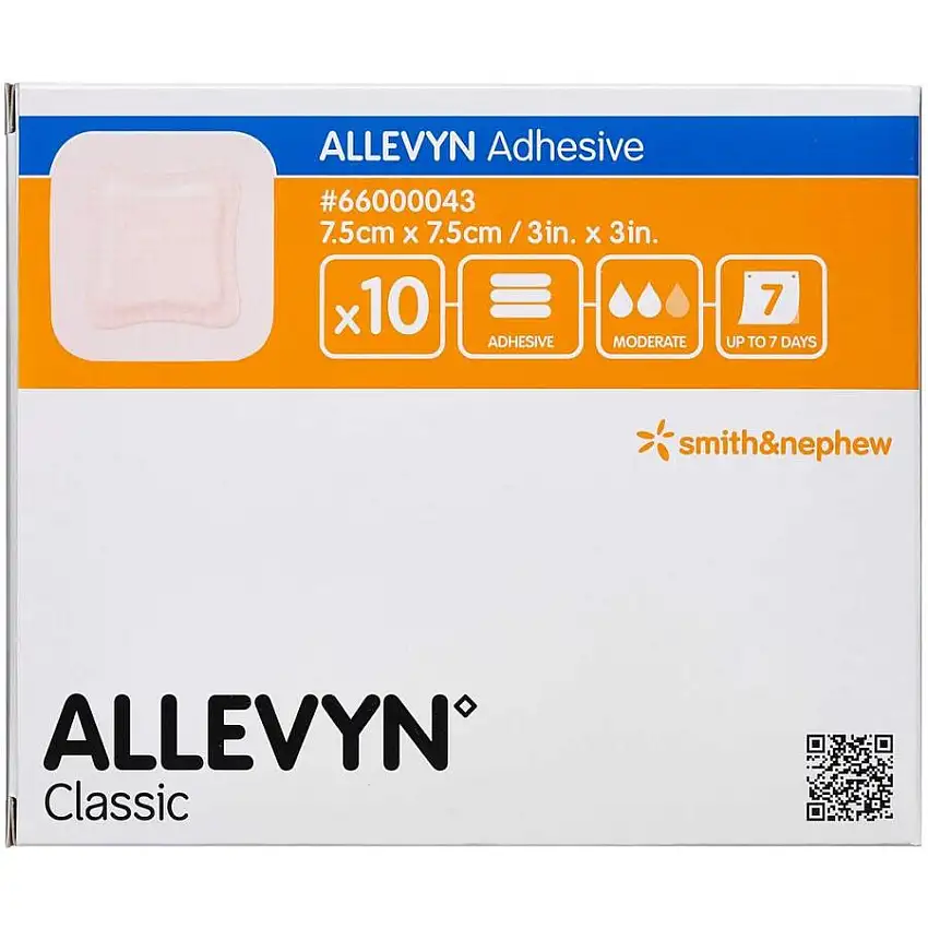 smith&nephew Allevyn Adhesive 7,5 x 7,5 cm
