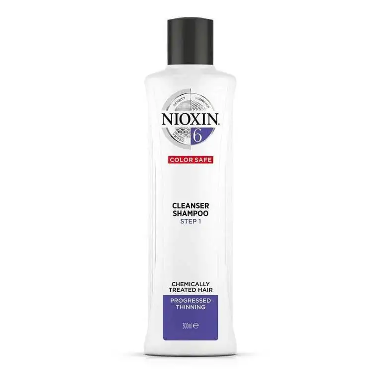 Nioxin System 6 shampoo volumizing very weak coarse hair Trin 1 300 ml