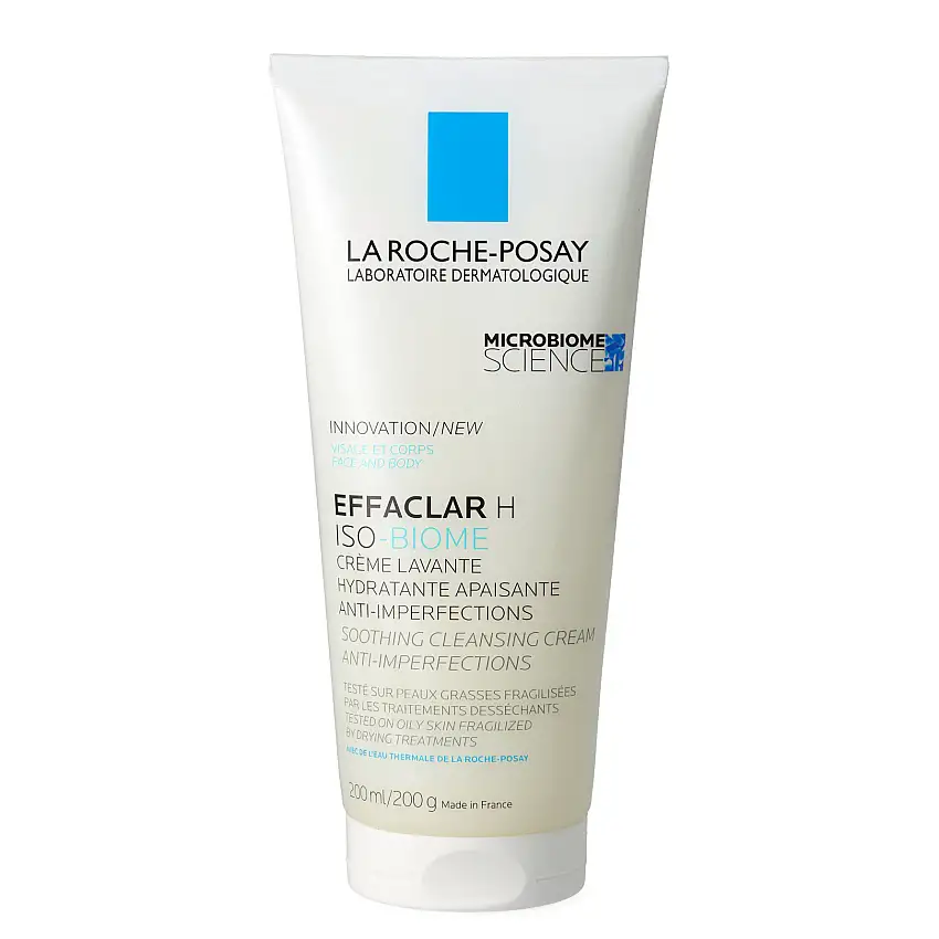 La Roche-Posay Effaclar H Iso-biome Soothing Cleansing Cream 200 ml