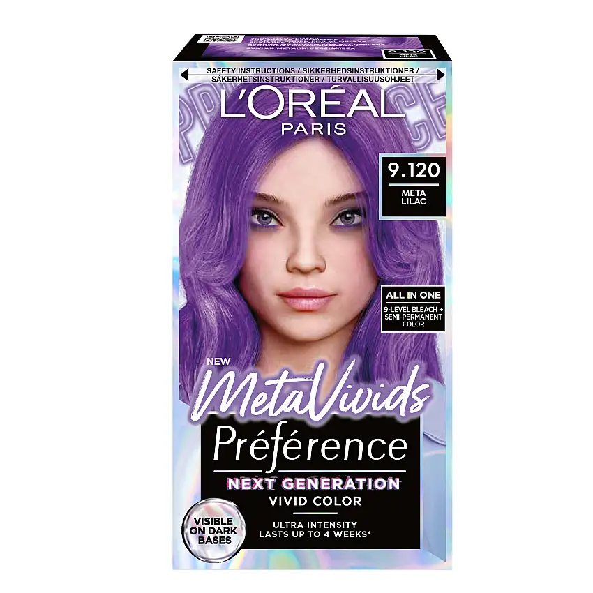 L'Oréal Paris Preference Meta Vivids 9.120 Lilac