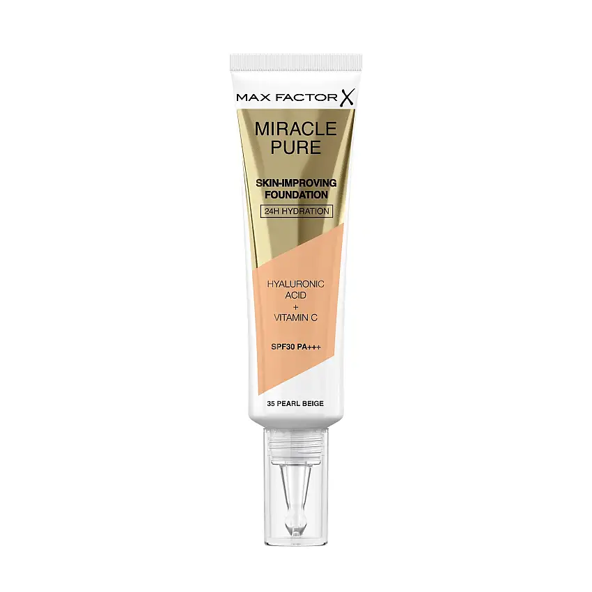 Max Factor Miracle Pure Skin-Improving Foundation 35 Pearl Beige