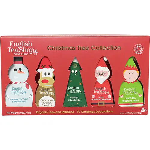 Gaveæske Te m. julemotiver & hank Ø