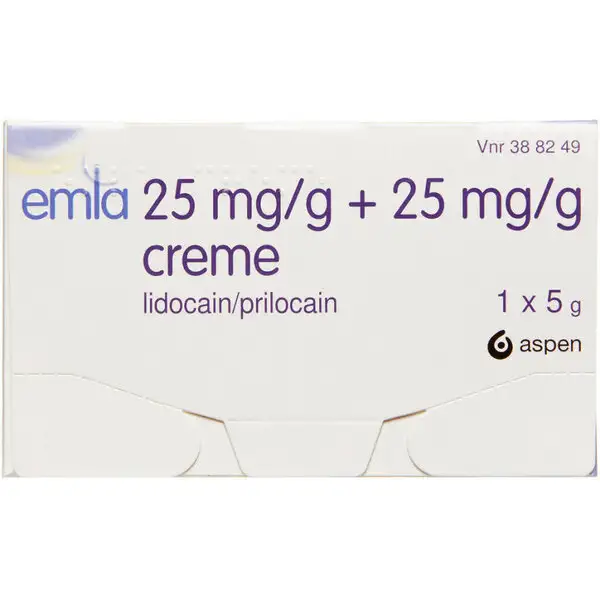 EMLA CREME 5 G