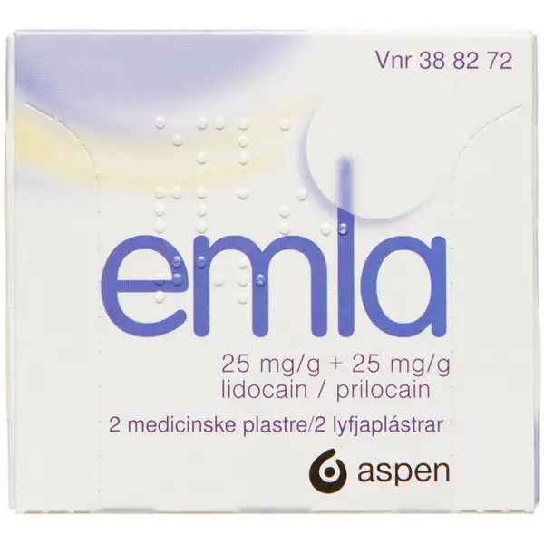 EMLA PLASTER 2 STK