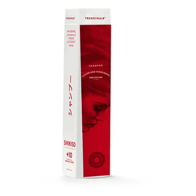 Trendy Hair Shikiso Keratin With Ginseng Shampoo 300 ml