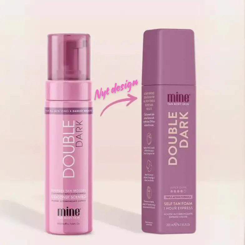 MineTan - Double Dark Mousse - 200 ml.