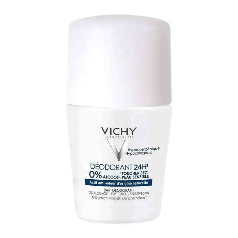 Vichy 24 Hour Dry Touch Deodorant Roll-on 50 ml