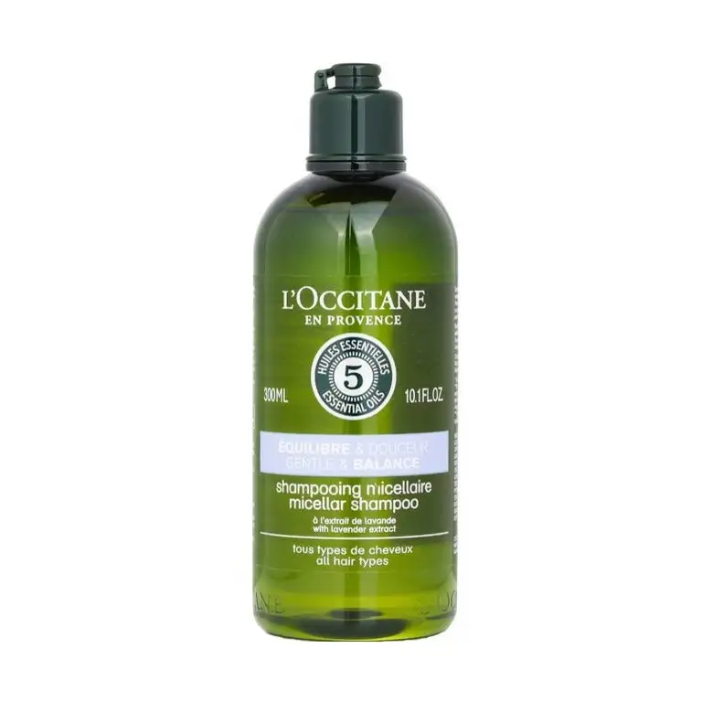 L'Occitane 5 Essential Oils Gentle & Balance Micellar Shampoo 300 ml