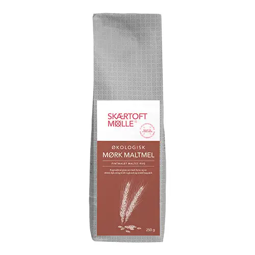 Maltmel Rug Mørk Økologisk | 250 gr