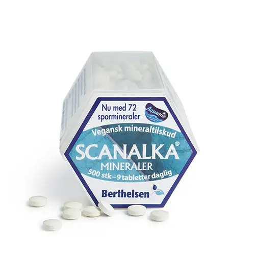 Scanalka Mineraler | 500 Tabl.