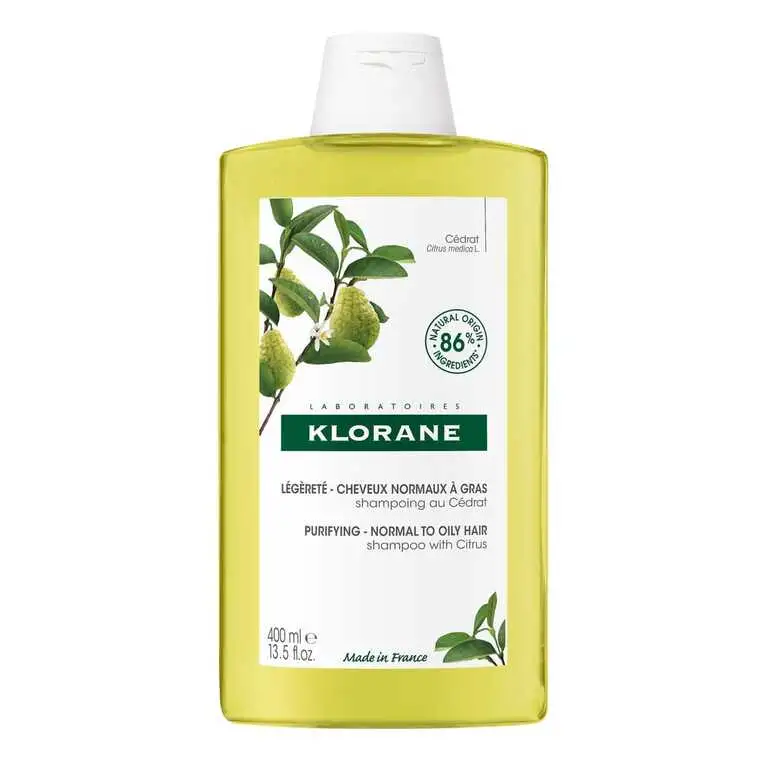 Klorane Purifying Shampoo With Citrus 400 ml