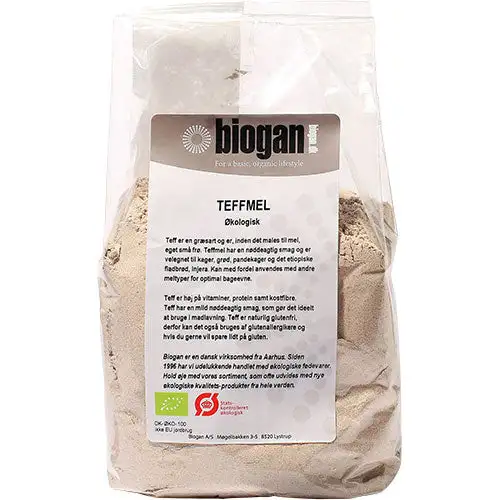 Økologisk Teff Mel | 500 gr