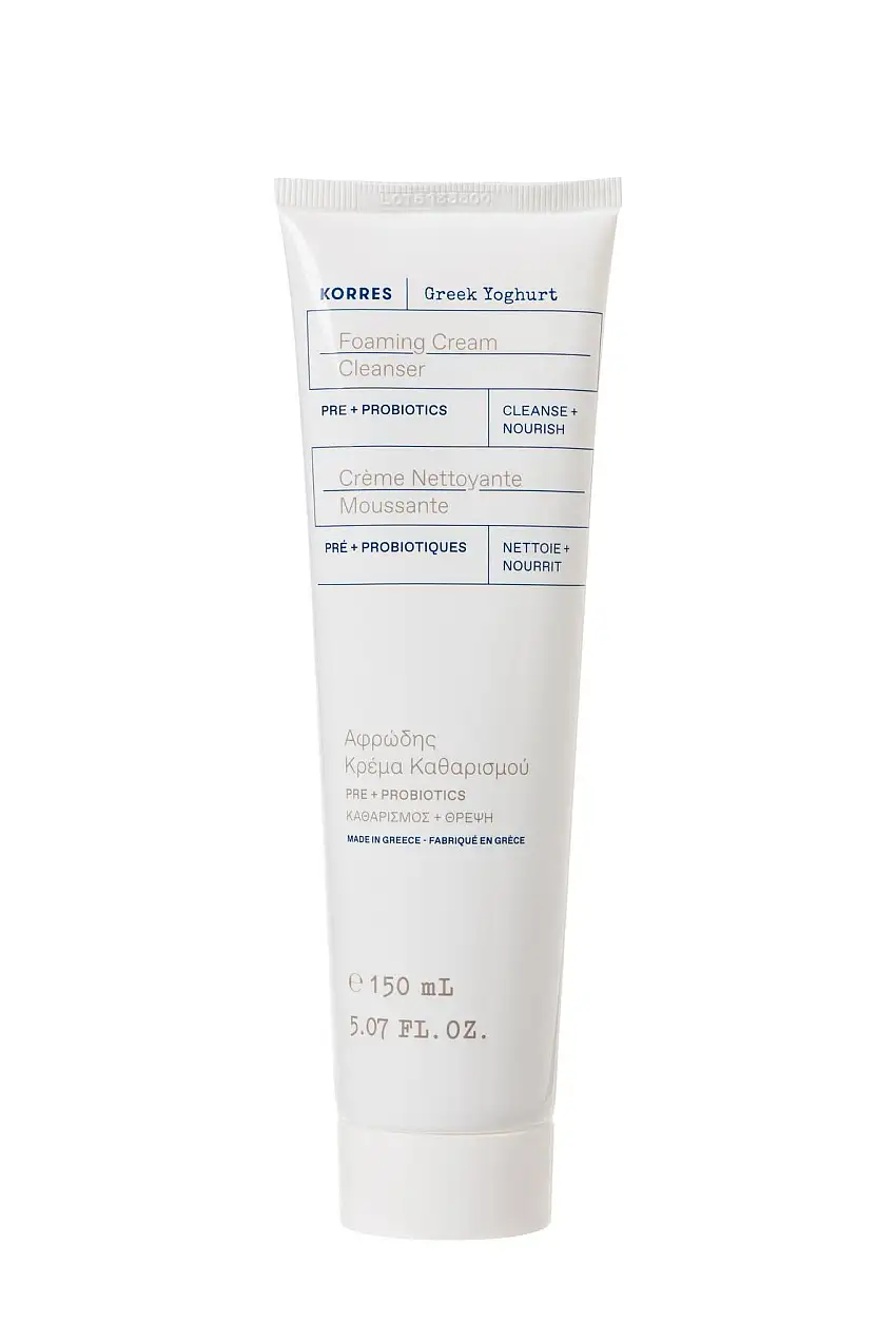 Korres Greek Yoghurt Foaming Cream Cleanser 150 ml