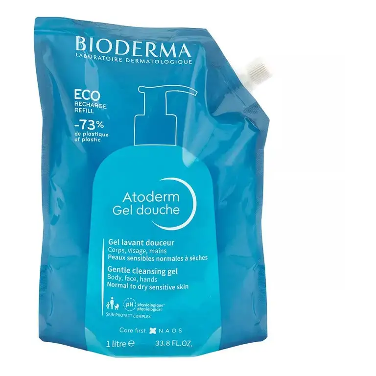 Bioderma Atoderm Gentle Cleansing Gel Refill 1000 ml