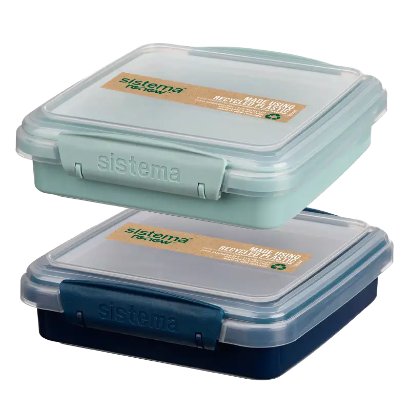 Sistema Renew Sandwich Box Ass. Farver (450 ml)