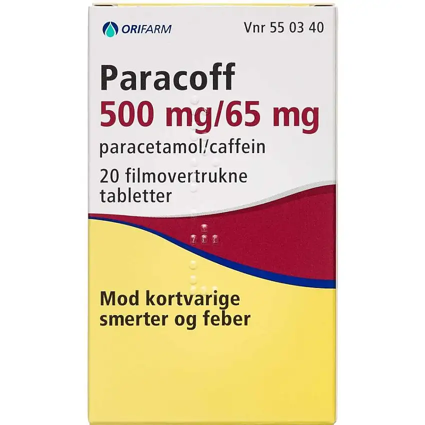 Orifarm generics Paracoff