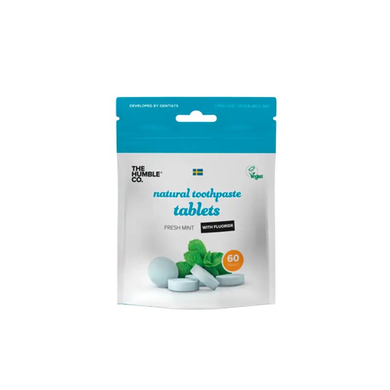 The Humble Co. Tandpastatabletter Fluor (60 stk)