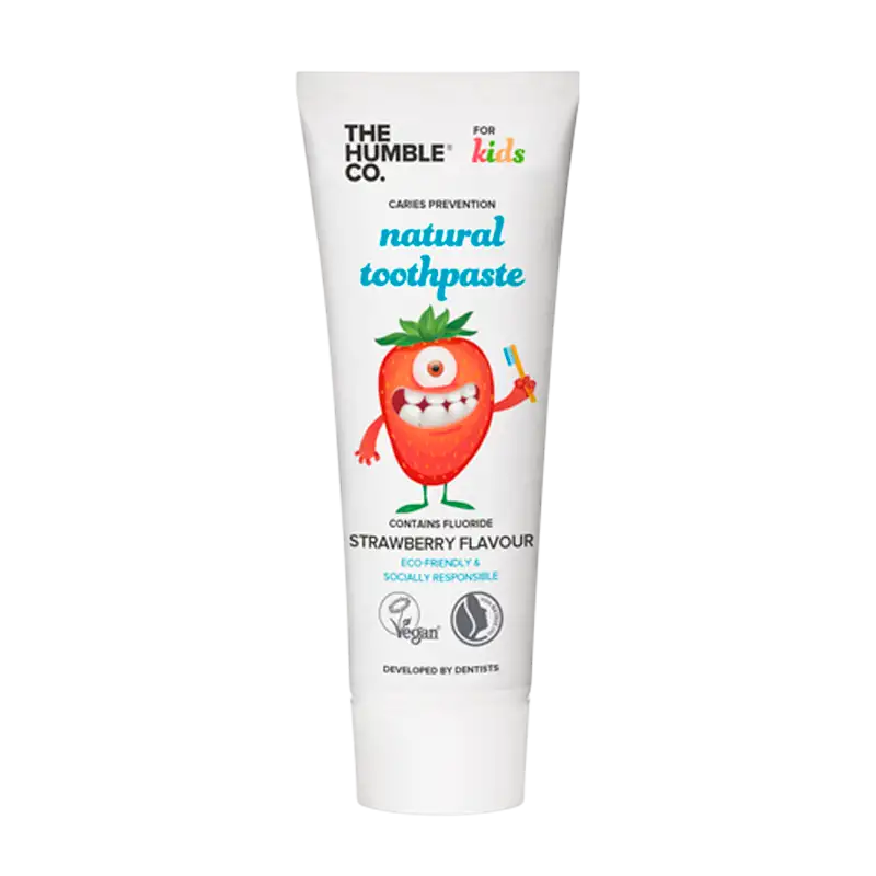 The Humble Co. Naturlig Tandpasta Kids Strawberry (75 ml)