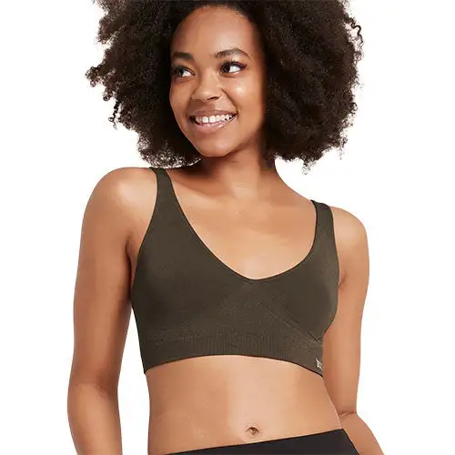 Shaper Crop Bra Dark Olive | Str. L