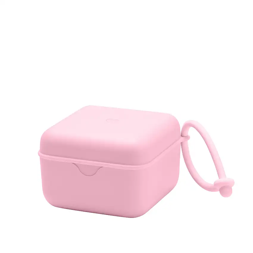 BIBS Pacifier Box Pink