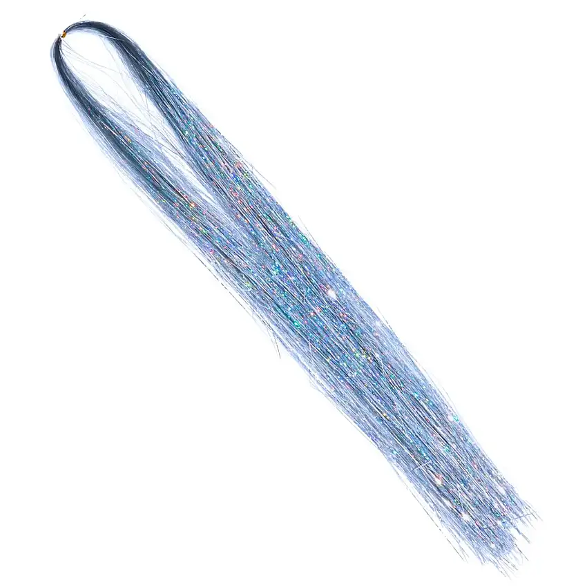SOHO Hair Tinsels Glitter Extensions Silver