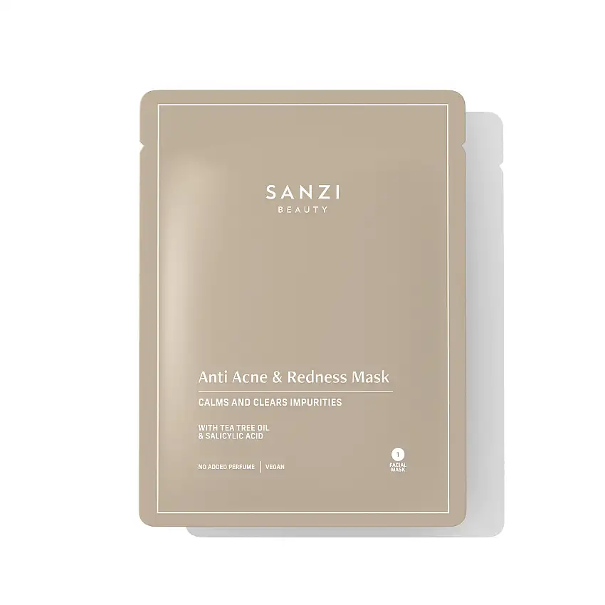Sanzi Beauty Anti Acne & Redness Sheet Mask