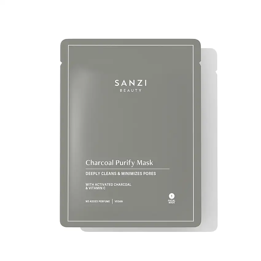 Sanzi Beauty Charcoal Purify Sheet Mask