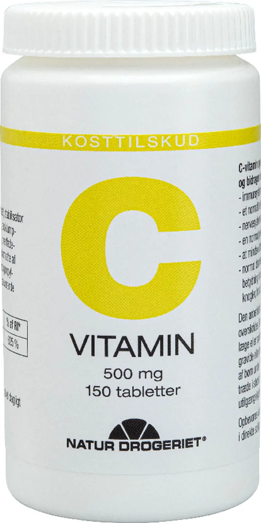 Natur Drogeriet Mega C-vitamin 500 mg 150 tabl.