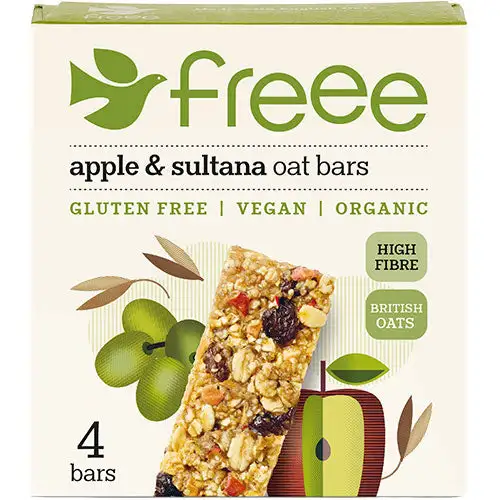 Organic Havrebar M. Æble & Sultanas Økologisk | 140 gr