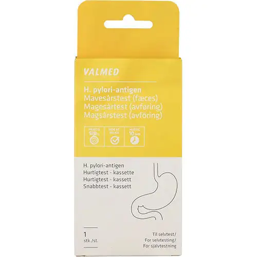 H. Pylori antigen mavesår test 1 stk