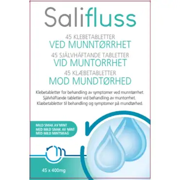 Salifluss klæbetabletter mint