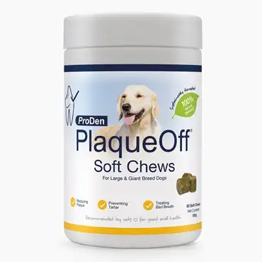 ProDen plaqueoff soft chews dog m/l
