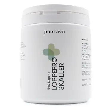 Pureviva loppefrøskaller