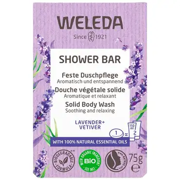Weleda shower bar lavender