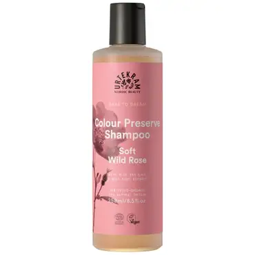 Urtekram Soft Wild Rose colour preserve shampoo