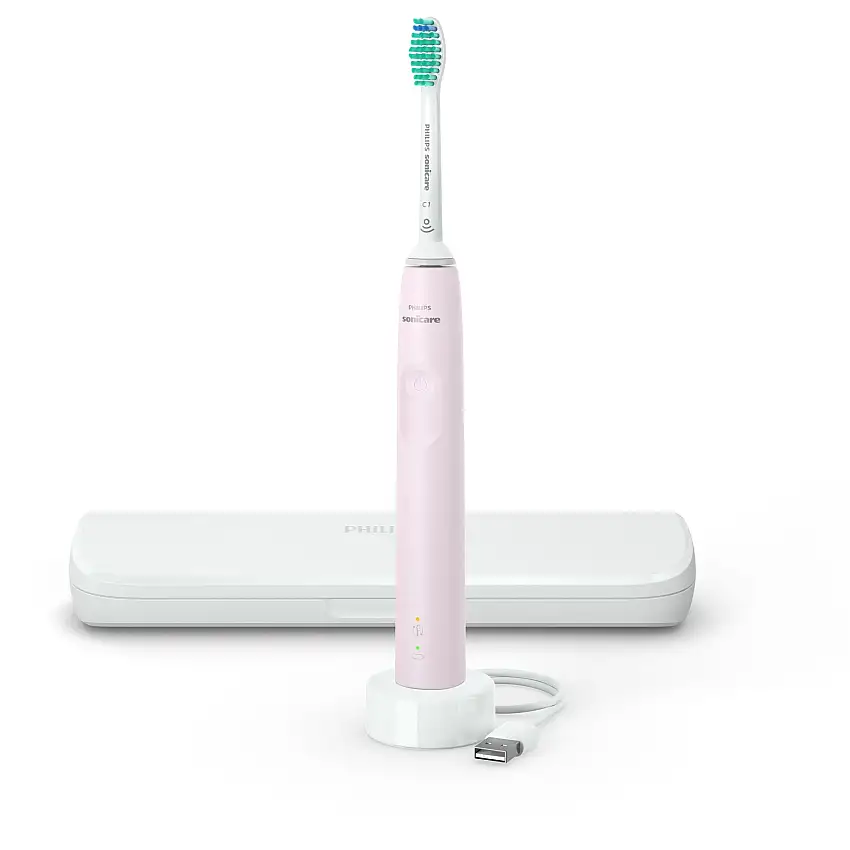 Philips Sonicare 3100 Series Genopladelig Sonisk Tandbørste Rose