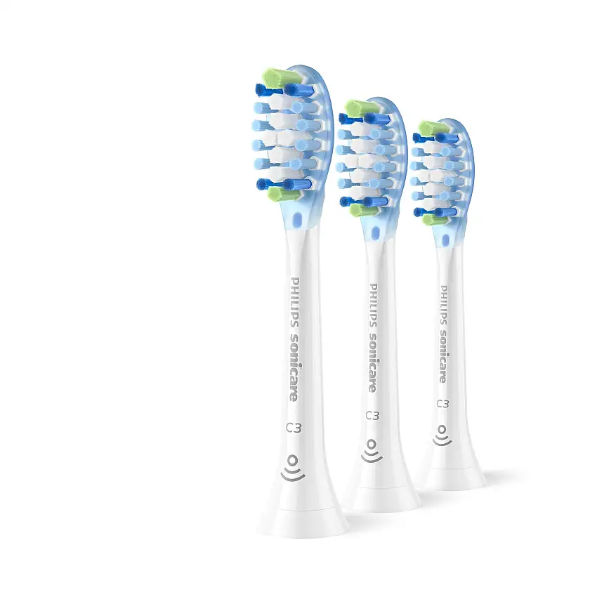 Philips Sonicare Premium Plaque Defence 3 x Tandbørstehoveder - Hvid