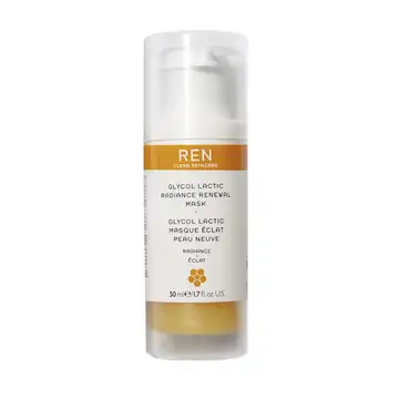REN Glycolactic radiance renewal mask