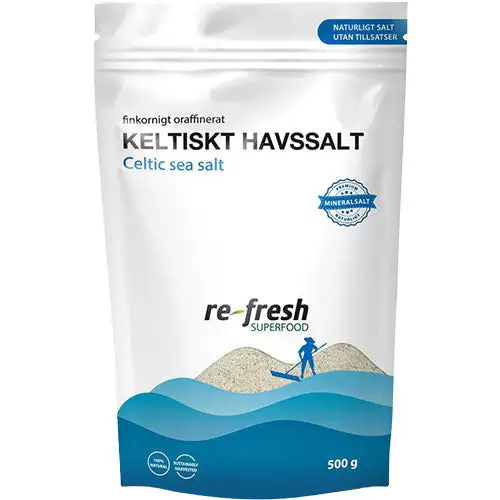 Refresh Superfood Fint Keltisk Havsalt | 500 gr
