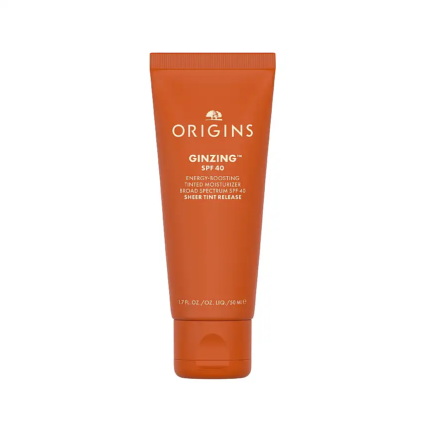 Origins GinZing SPF 40 Energy-Boosting Tinted Moisturizing Face Cream Light to Medium Skintone